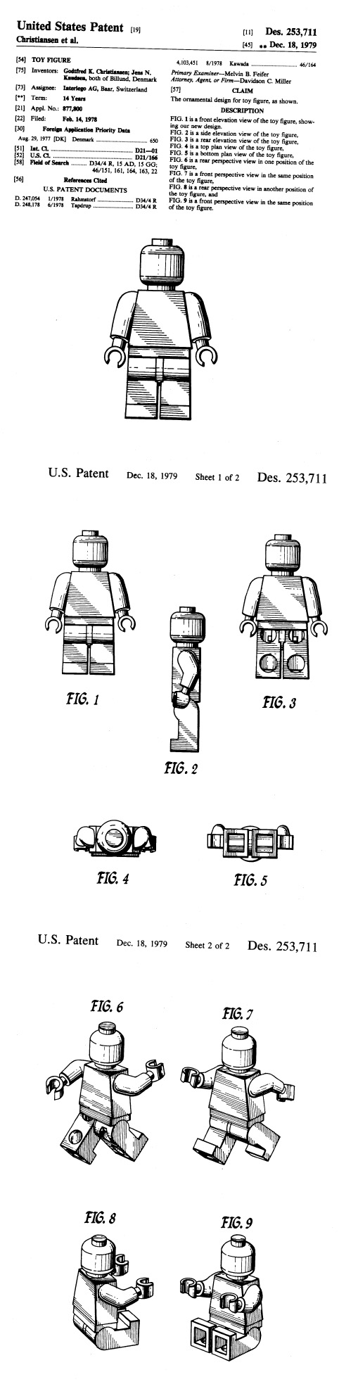 Minifig Patent